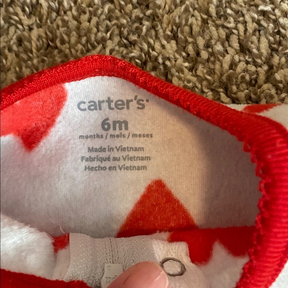 Carter’s Baby Girl Winter Sleeper Bundle 6 Months - Picture 9 of 10